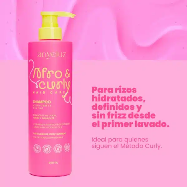 Shampoo Curly Anyeluz - Imagen 2