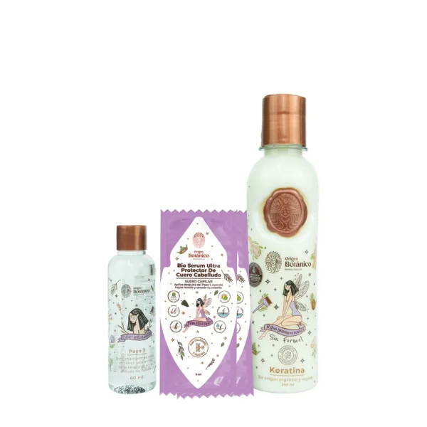 Kit Keratina 250ml Origen Botánico