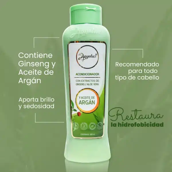 Acondicionador de Argan y Aloe Anyeluz - Imagen 4