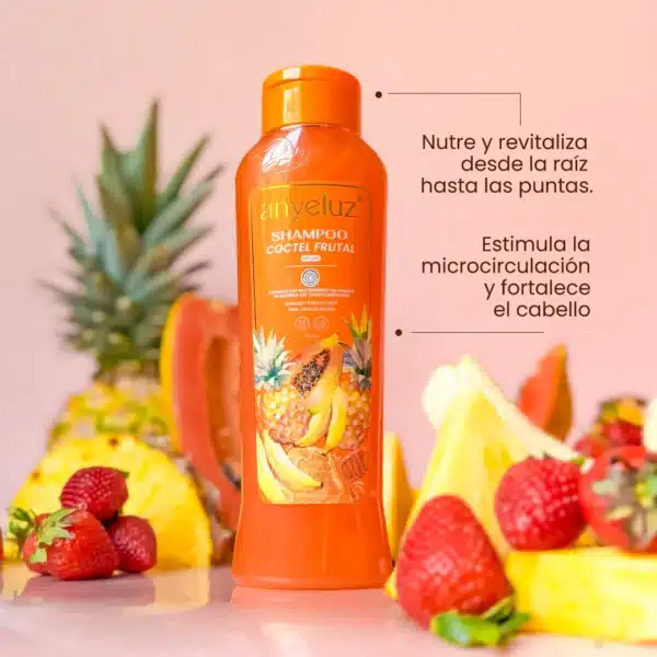 Shampoo Coctel Frutal Anyeluz - Imagen 2