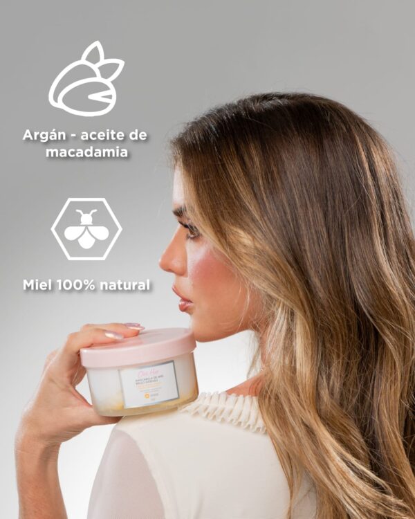Mascarilla de Miel Brillo Intenso Click Hair - Imagen 4