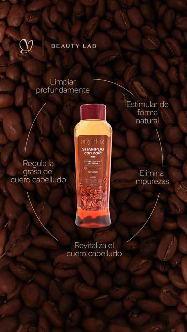 Shampoo con Café Anyeluz - Imagen 2