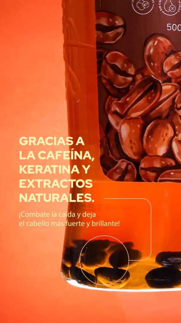 Shampoo con Café Anyeluz - Imagen 3
