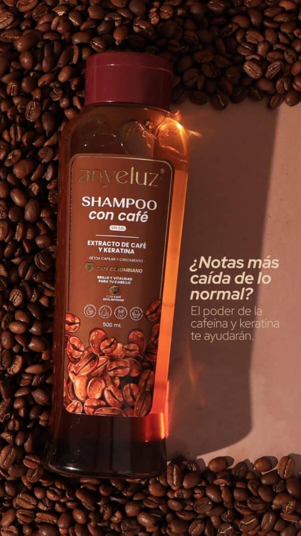 Shampoo con Café Anyeluz - Imagen 4