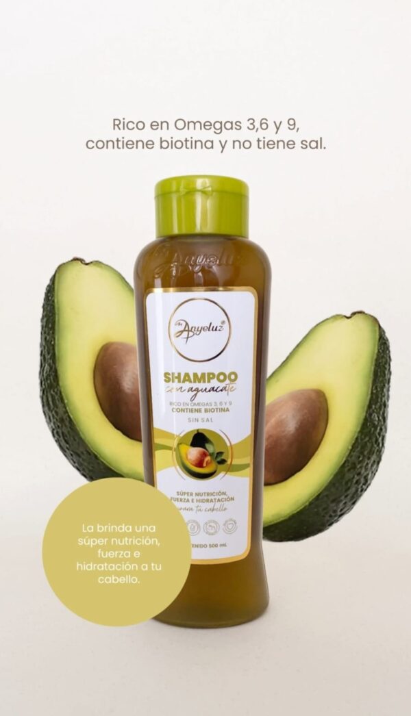 Shampoo con Aguacate Anyeluz