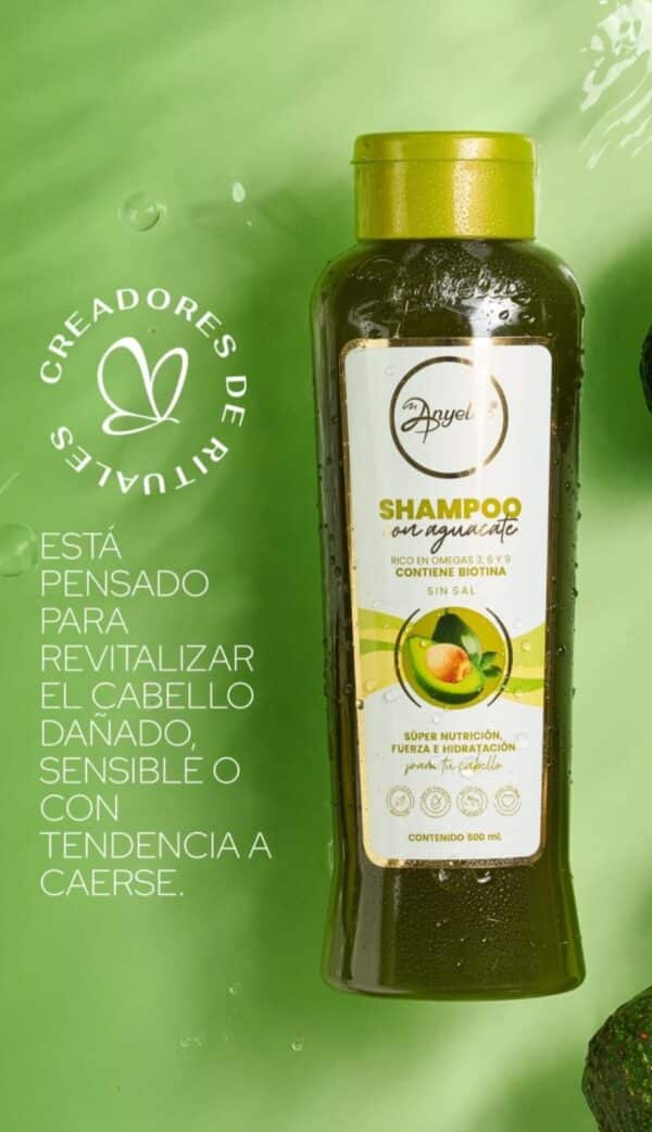 Shampoo con Aguacate Anyeluz - Imagen 4