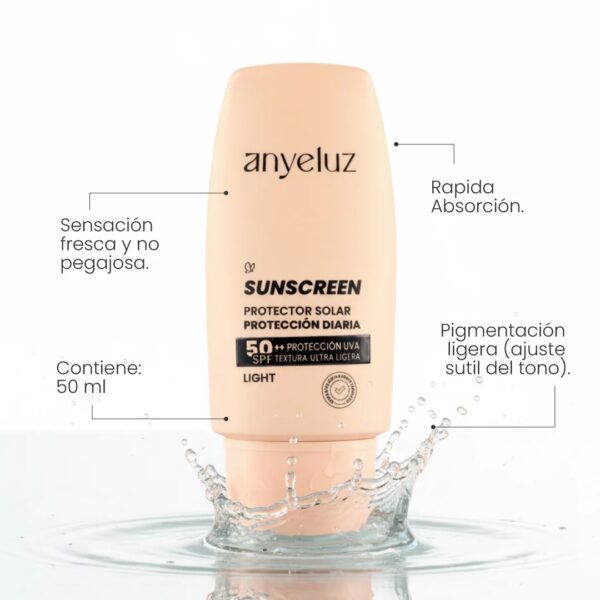 Protector Solar Light Anyeluz - Imagen 2