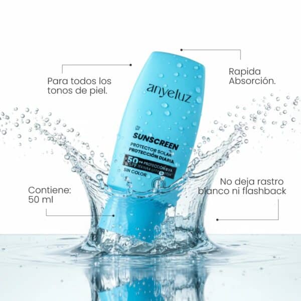 Protector Solar Sin Color Anyeluz - Imagen 2