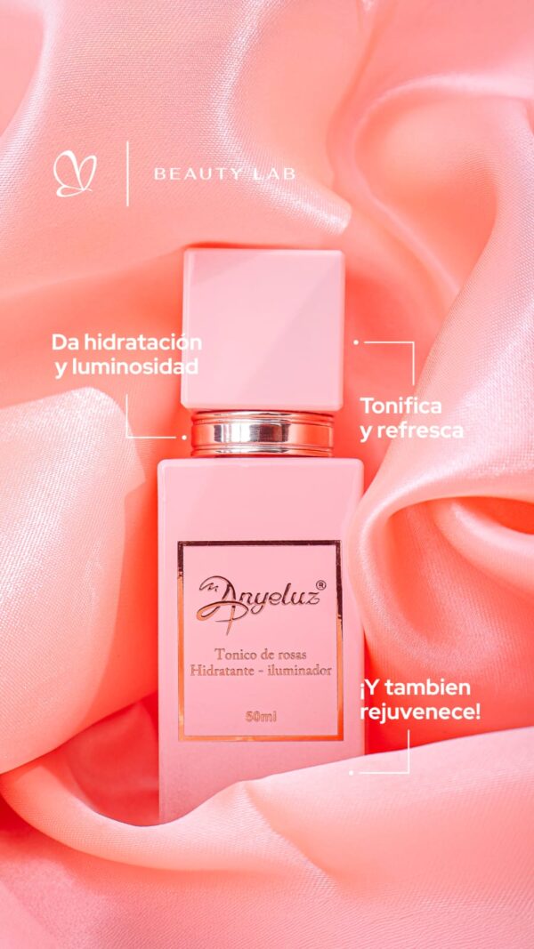 Tonico de Rosas 100 ml Anyeluz - Imagen 4